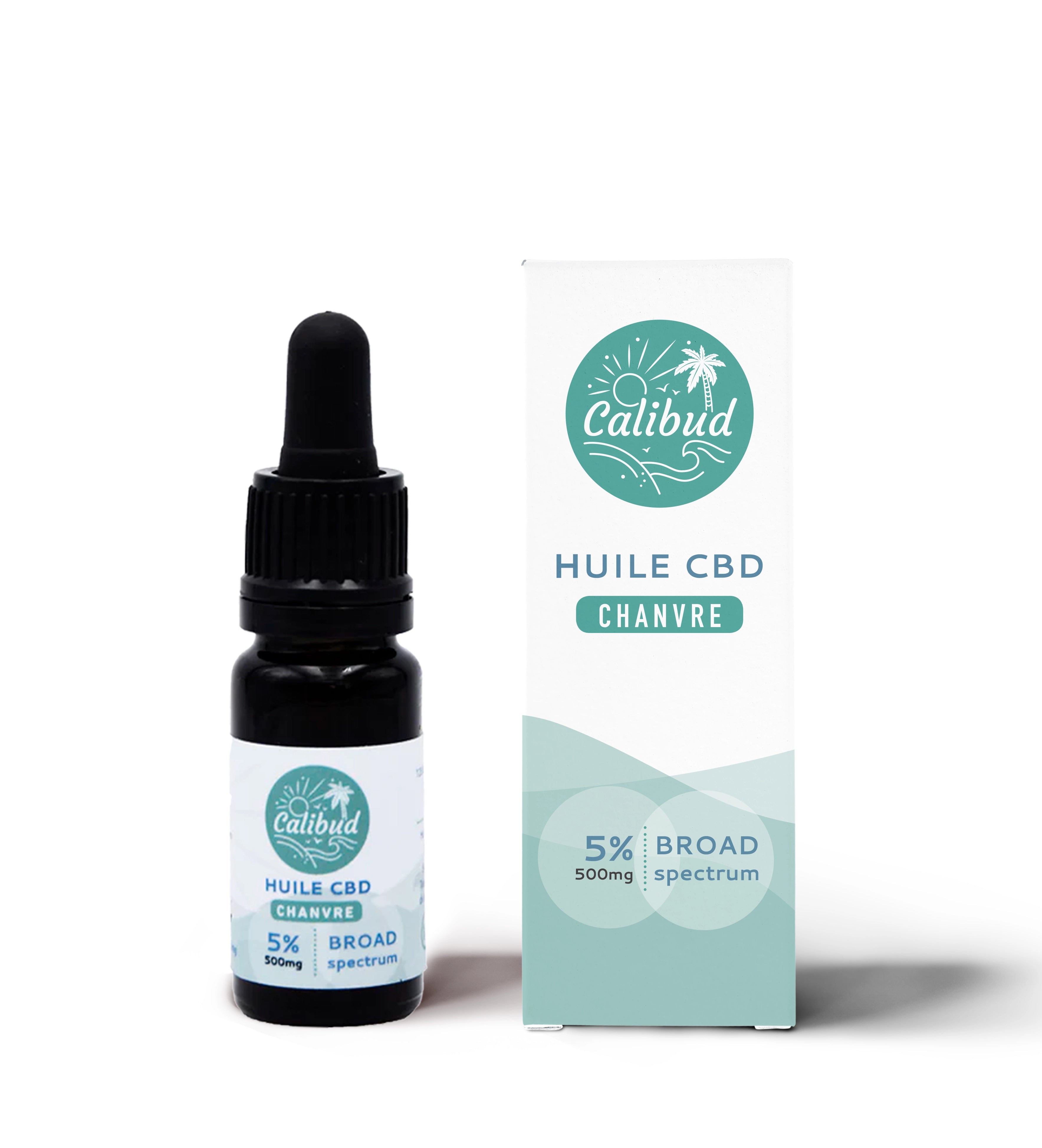 Huile CBD boite Huile de chanvre 5 Calibud cbd