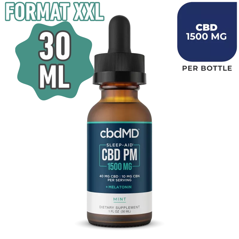 huile melatonine cbdmd CBD calibud cbd
