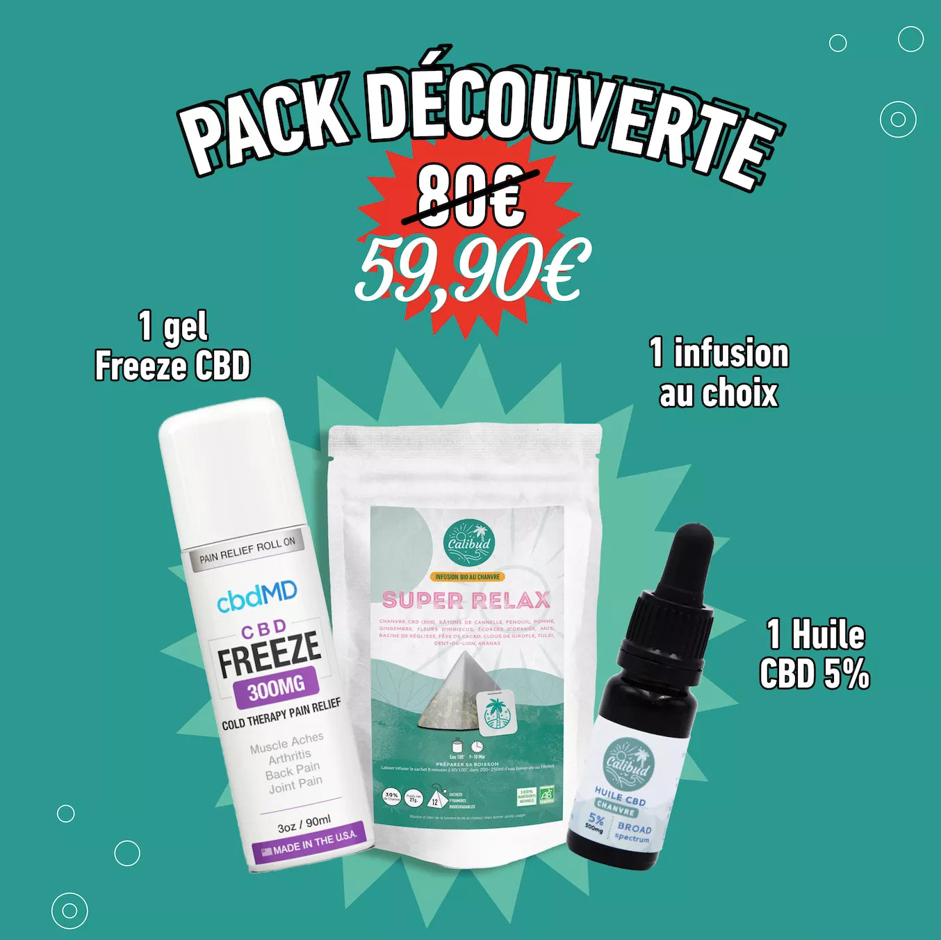 🎁 Pack découverte (100% off)