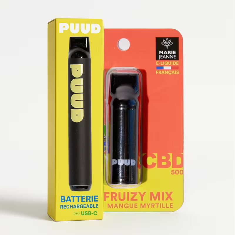 PUFF FRUIZY MIX - 600 Puffs CBD 🥭 🫐