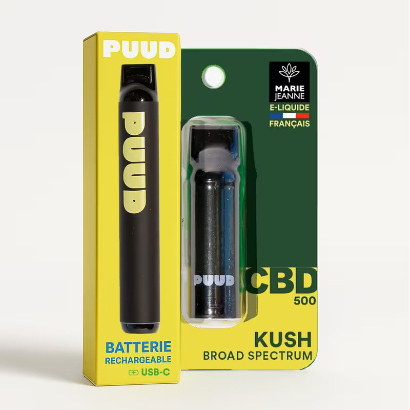 PUFF KUSH - 600 Puffs CBD 🍁🍁