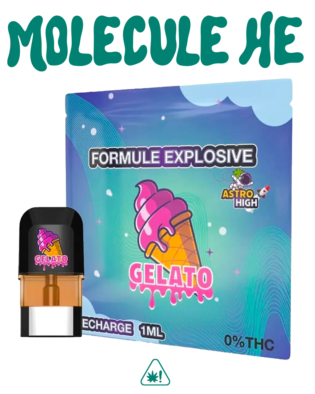 ASTRO HIGH RECHARGE PUFF CBD+ 🚀